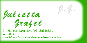 julietta grafel business card